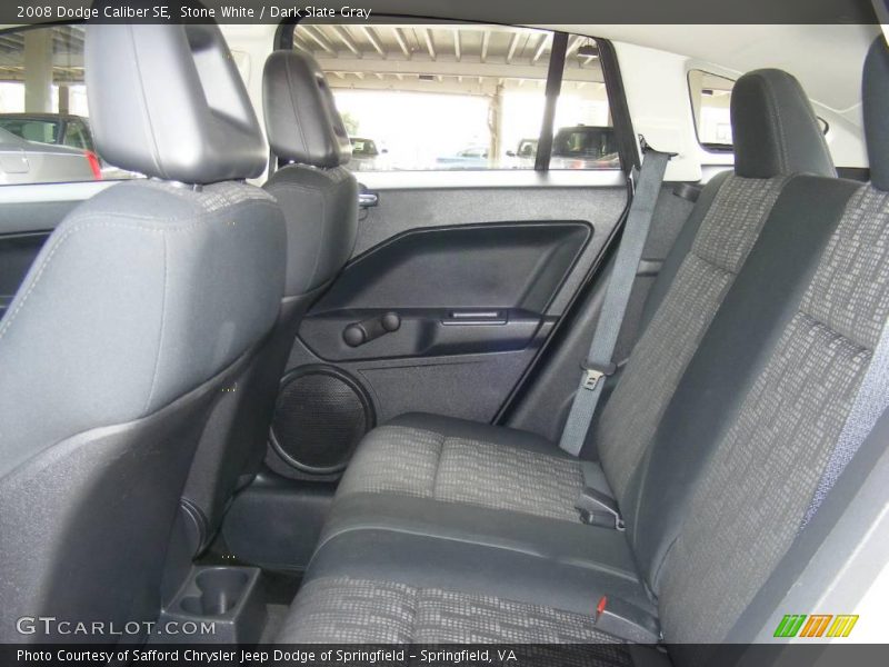 Stone White / Dark Slate Gray 2008 Dodge Caliber SE