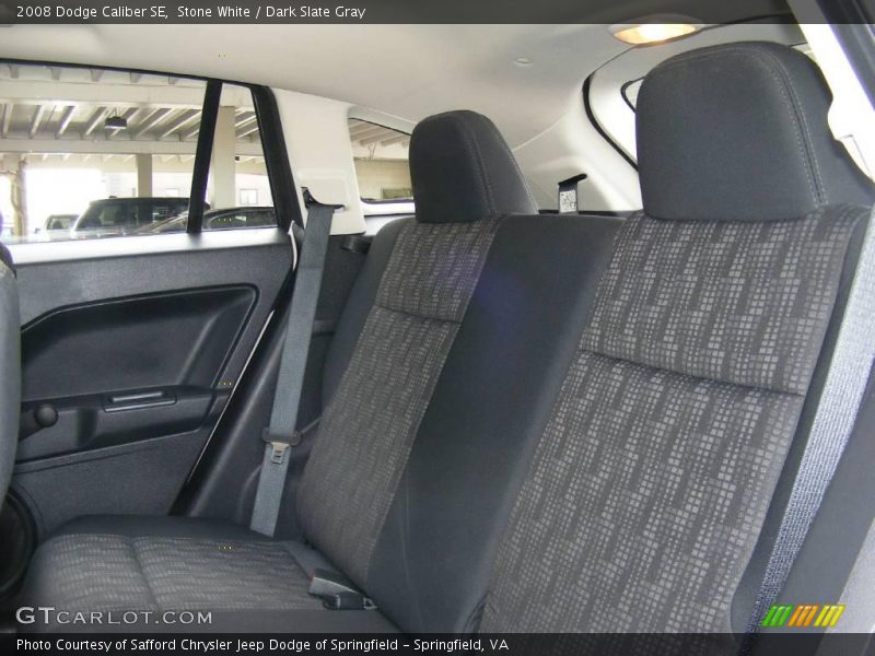 Stone White / Dark Slate Gray 2008 Dodge Caliber SE