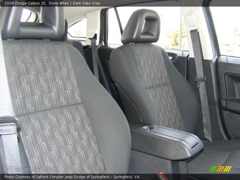 Stone White / Dark Slate Gray 2008 Dodge Caliber SE
