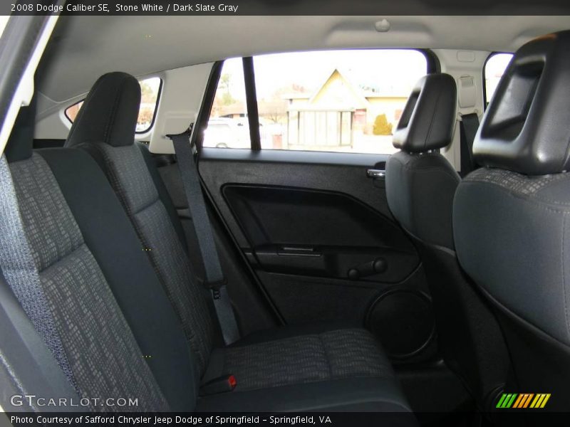 Stone White / Dark Slate Gray 2008 Dodge Caliber SE