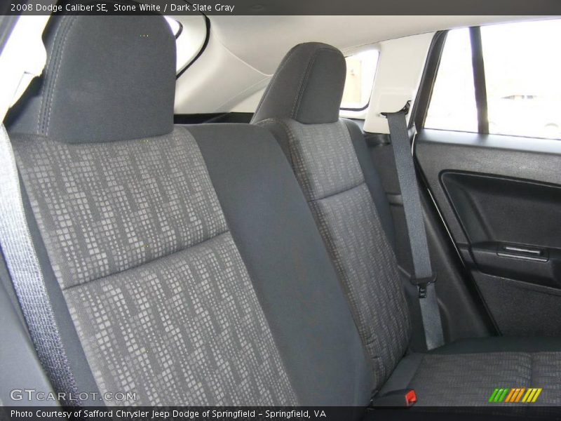 Stone White / Dark Slate Gray 2008 Dodge Caliber SE