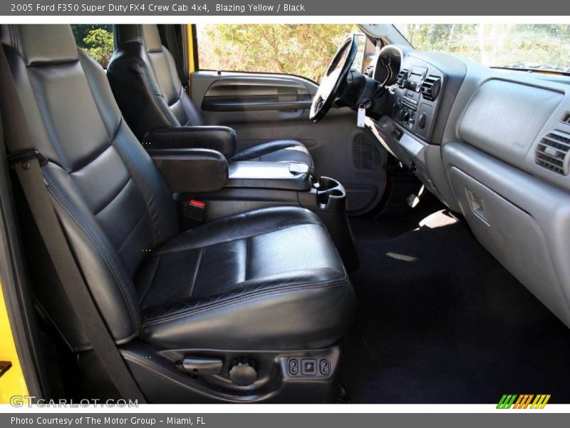 Blazing Yellow / Black 2005 Ford F350 Super Duty FX4 Crew Cab 4x4