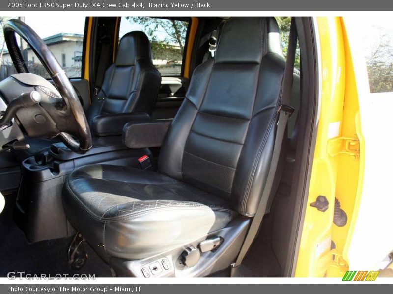 Blazing Yellow / Black 2005 Ford F350 Super Duty FX4 Crew Cab 4x4