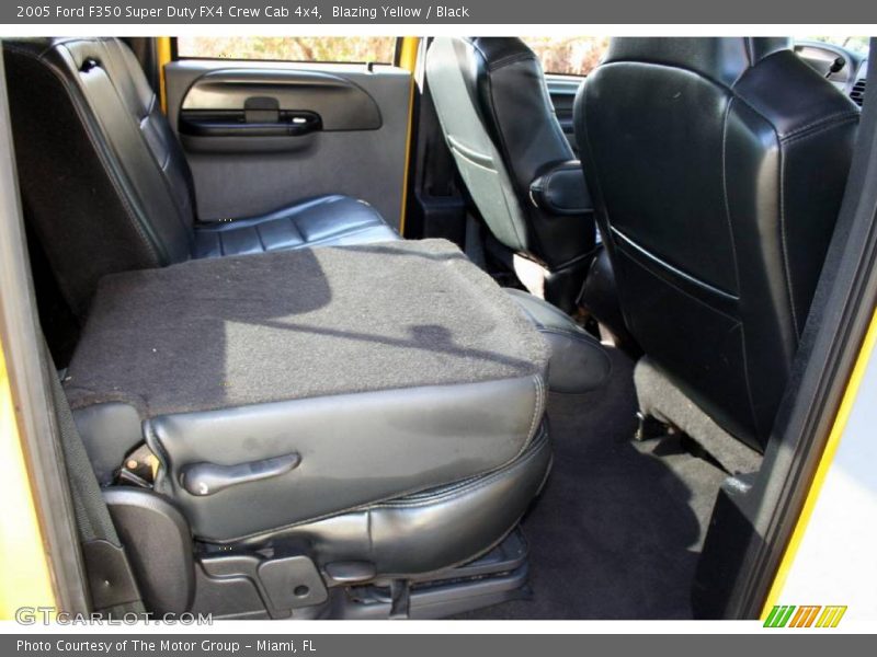 Blazing Yellow / Black 2005 Ford F350 Super Duty FX4 Crew Cab 4x4