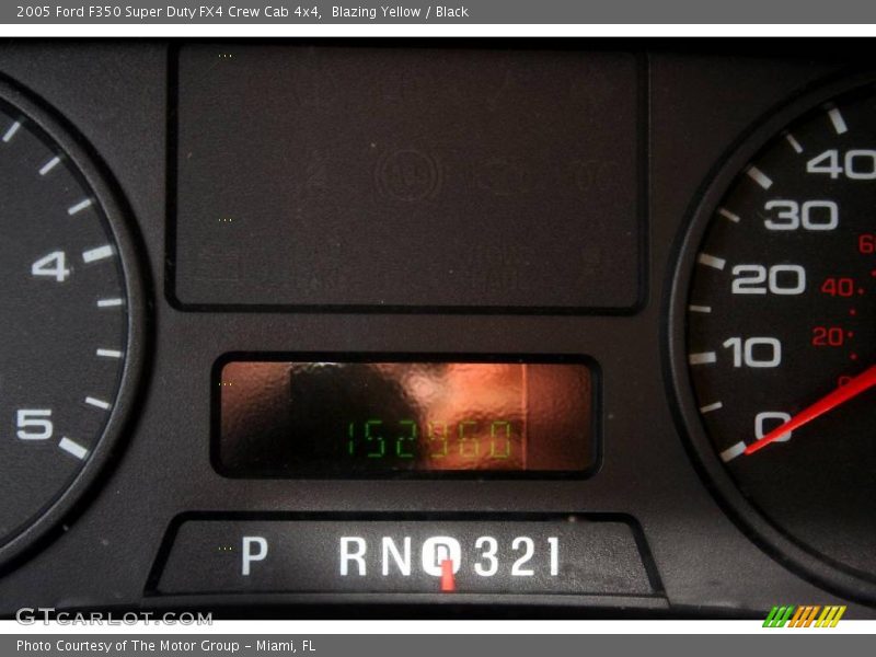 Blazing Yellow / Black 2005 Ford F350 Super Duty FX4 Crew Cab 4x4