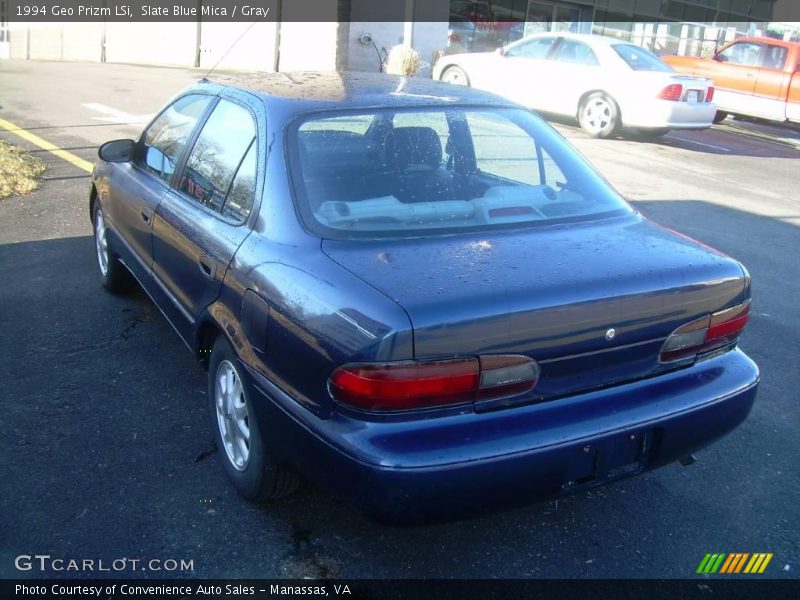 Slate Blue Mica / Gray 1994 Geo Prizm LSi