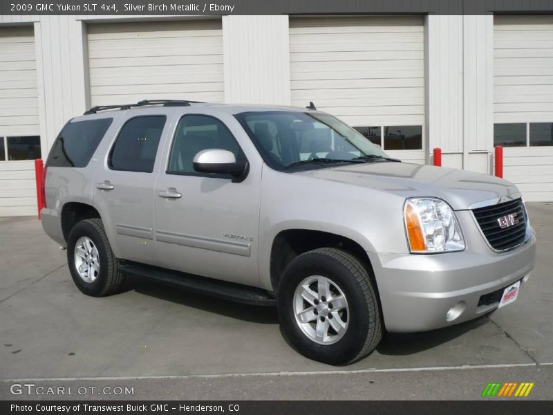 Silver Birch Metallic / Ebony 2009 GMC Yukon SLT 4x4