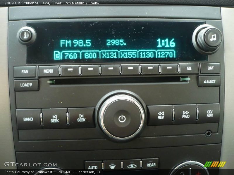 Silver Birch Metallic / Ebony 2009 GMC Yukon SLT 4x4