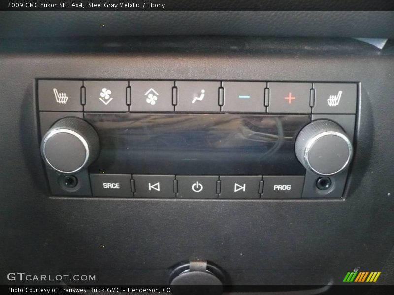 Steel Gray Metallic / Ebony 2009 GMC Yukon SLT 4x4