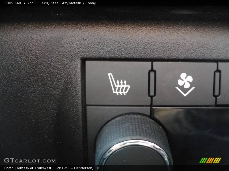 Steel Gray Metallic / Ebony 2009 GMC Yukon SLT 4x4
