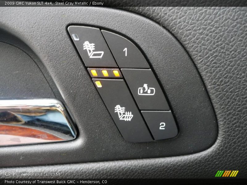 Steel Gray Metallic / Ebony 2009 GMC Yukon SLT 4x4