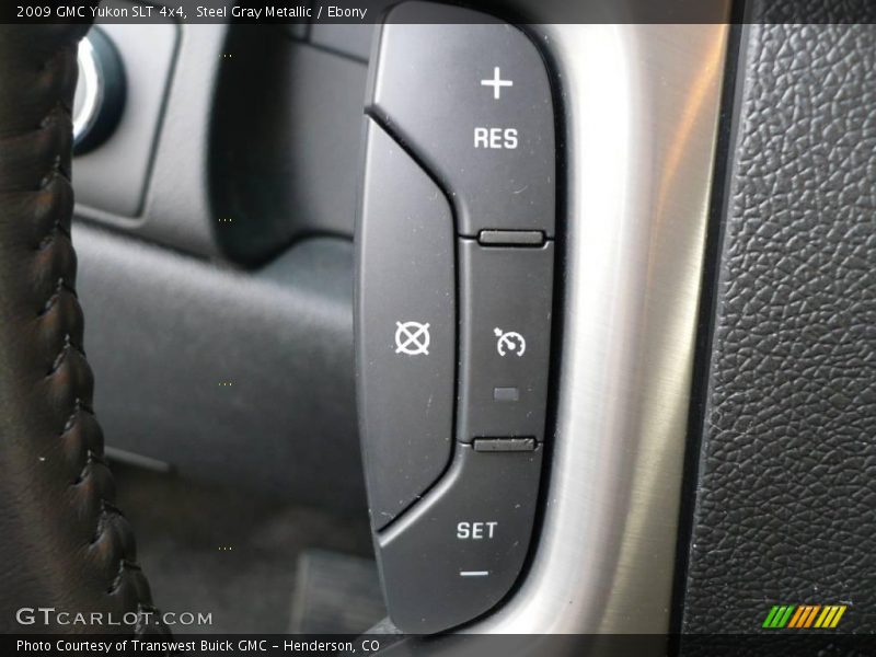 Steel Gray Metallic / Ebony 2009 GMC Yukon SLT 4x4