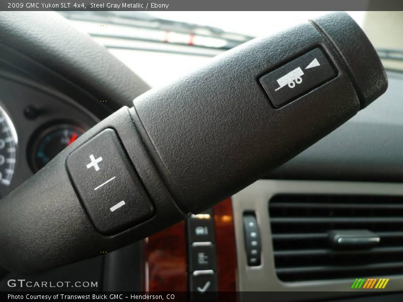 Steel Gray Metallic / Ebony 2009 GMC Yukon SLT 4x4