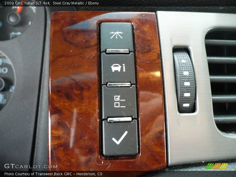 Steel Gray Metallic / Ebony 2009 GMC Yukon SLT 4x4