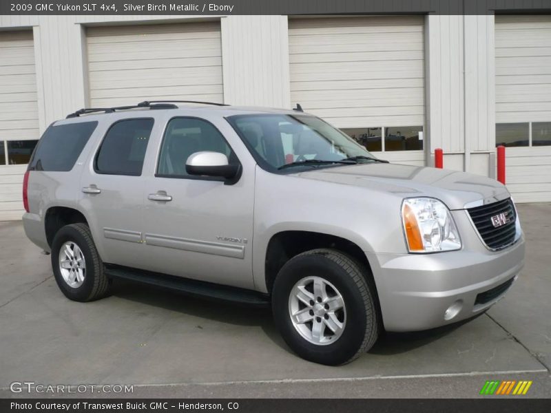 Silver Birch Metallic / Ebony 2009 GMC Yukon SLT 4x4