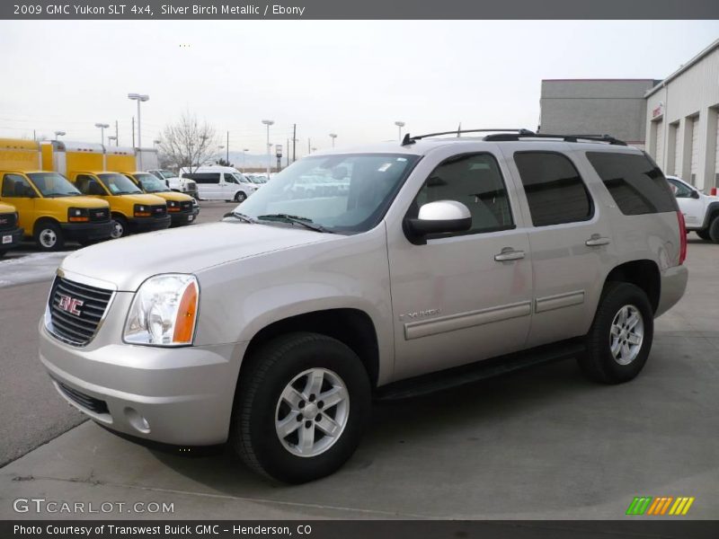 Silver Birch Metallic / Ebony 2009 GMC Yukon SLT 4x4