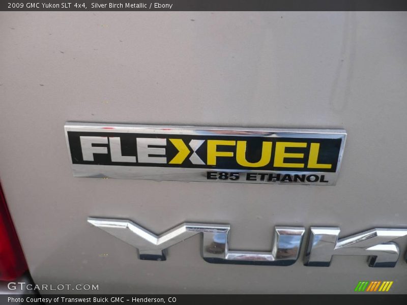 Silver Birch Metallic / Ebony 2009 GMC Yukon SLT 4x4