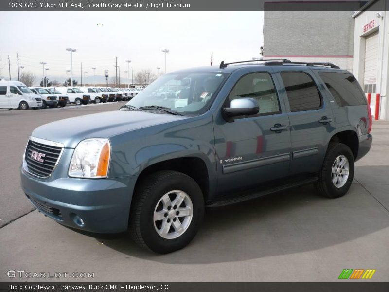 Stealth Gray Metallic / Light Titanium 2009 GMC Yukon SLT 4x4