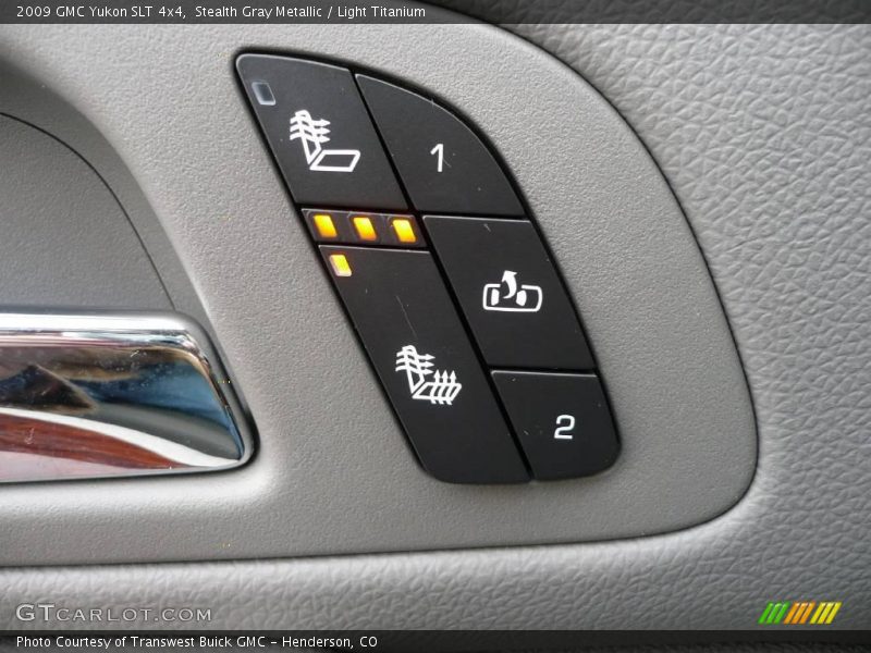 Stealth Gray Metallic / Light Titanium 2009 GMC Yukon SLT 4x4