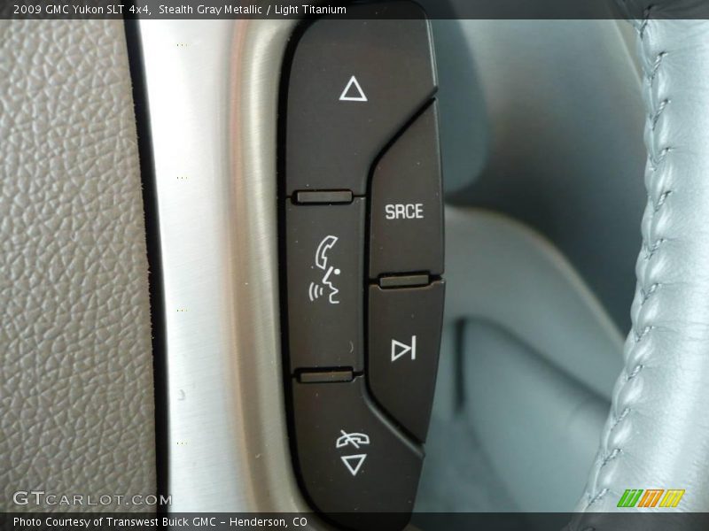 Stealth Gray Metallic / Light Titanium 2009 GMC Yukon SLT 4x4