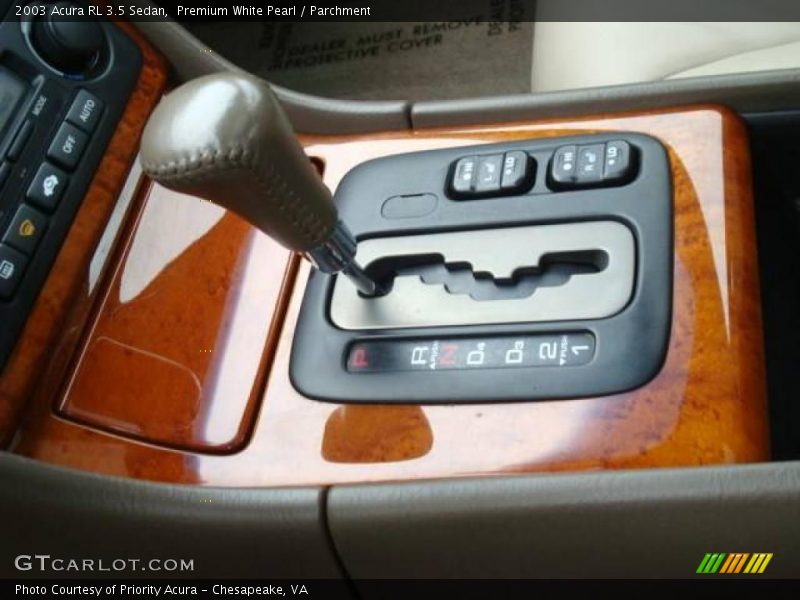 Premium White Pearl / Parchment 2003 Acura RL 3.5 Sedan