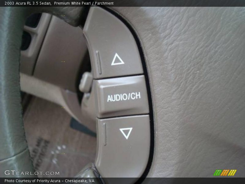 Premium White Pearl / Parchment 2003 Acura RL 3.5 Sedan
