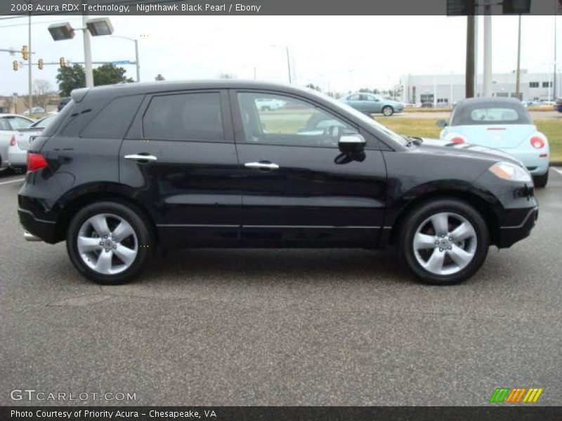 Nighthawk Black Pearl / Ebony 2008 Acura RDX Technology