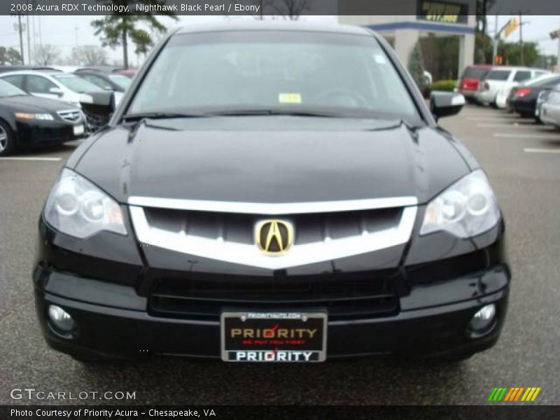 Nighthawk Black Pearl / Ebony 2008 Acura RDX Technology