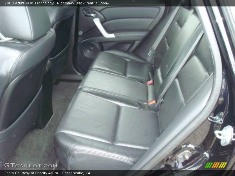 Nighthawk Black Pearl / Ebony 2008 Acura RDX Technology