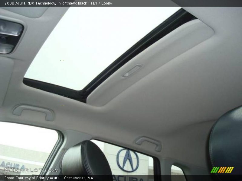 Nighthawk Black Pearl / Ebony 2008 Acura RDX Technology