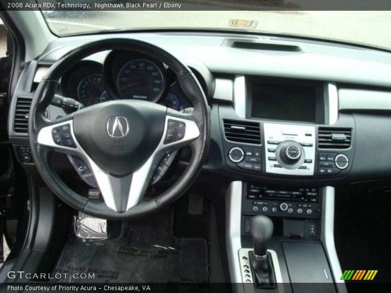 Nighthawk Black Pearl / Ebony 2008 Acura RDX Technology