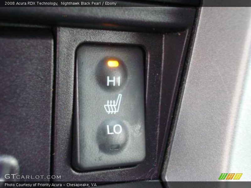Nighthawk Black Pearl / Ebony 2008 Acura RDX Technology
