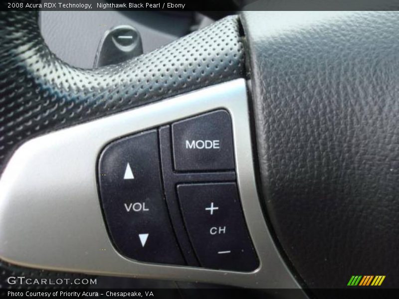 Nighthawk Black Pearl / Ebony 2008 Acura RDX Technology