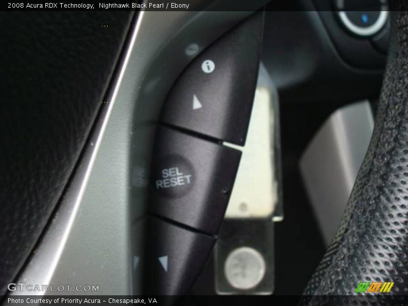 Nighthawk Black Pearl / Ebony 2008 Acura RDX Technology