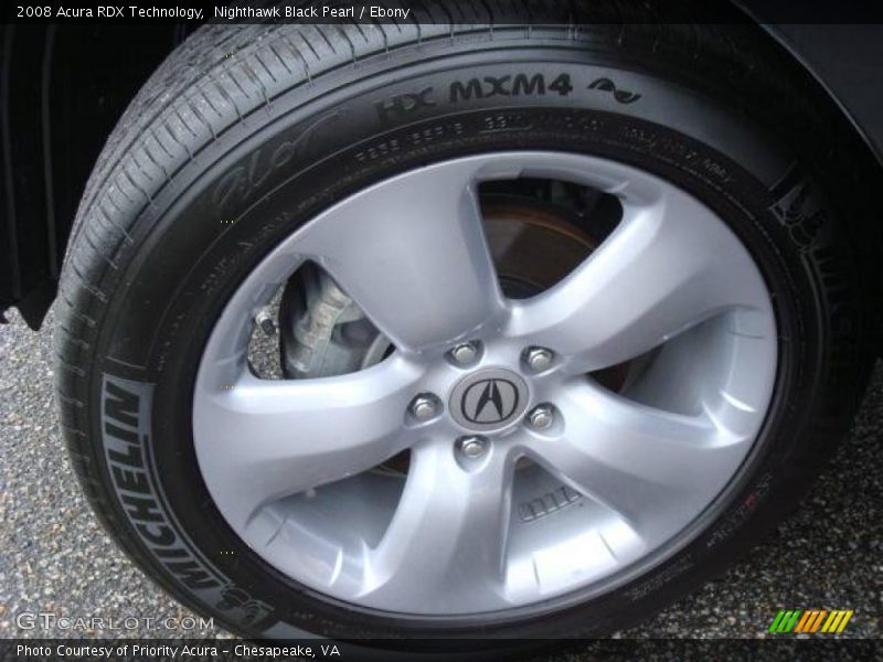 Nighthawk Black Pearl / Ebony 2008 Acura RDX Technology
