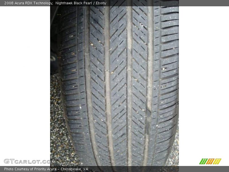 Nighthawk Black Pearl / Ebony 2008 Acura RDX Technology