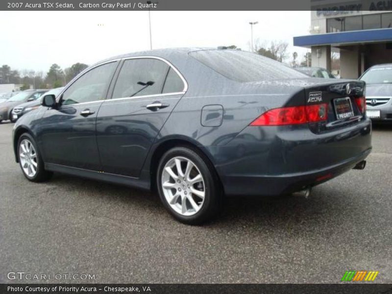 Carbon Gray Pearl / Quartz 2007 Acura TSX Sedan