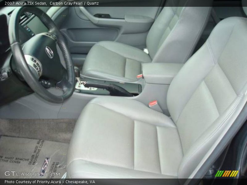 Carbon Gray Pearl / Quartz 2007 Acura TSX Sedan