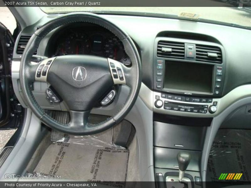 Carbon Gray Pearl / Quartz 2007 Acura TSX Sedan