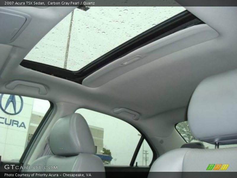 Carbon Gray Pearl / Quartz 2007 Acura TSX Sedan