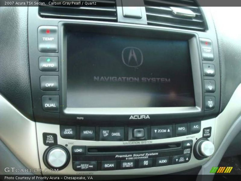 Carbon Gray Pearl / Quartz 2007 Acura TSX Sedan