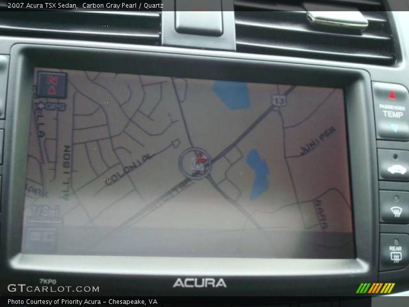 Carbon Gray Pearl / Quartz 2007 Acura TSX Sedan