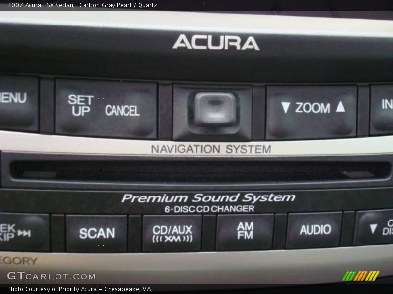 Carbon Gray Pearl / Quartz 2007 Acura TSX Sedan