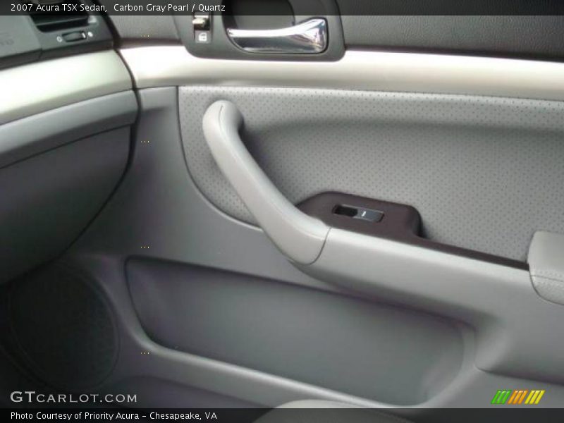 Carbon Gray Pearl / Quartz 2007 Acura TSX Sedan