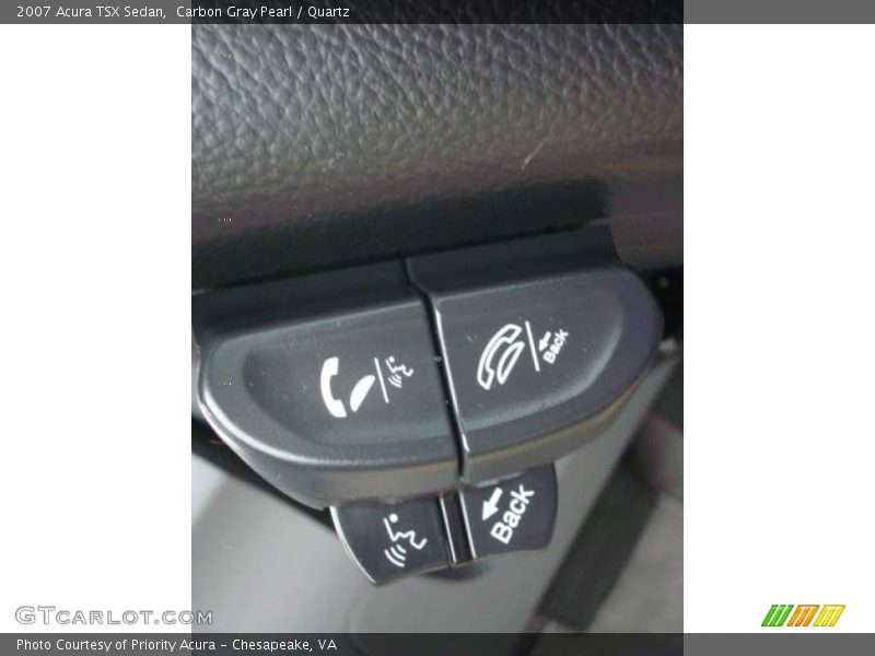 Carbon Gray Pearl / Quartz 2007 Acura TSX Sedan