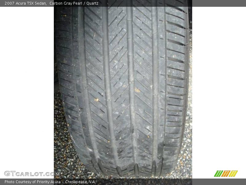 Carbon Gray Pearl / Quartz 2007 Acura TSX Sedan