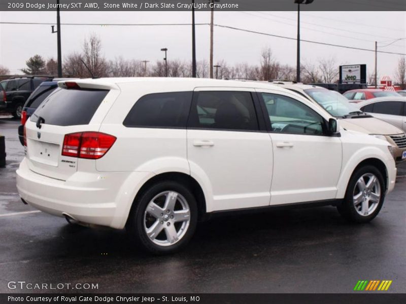 Stone White / Dark Slate Gray/Light Graystone 2009 Dodge Journey SXT AWD