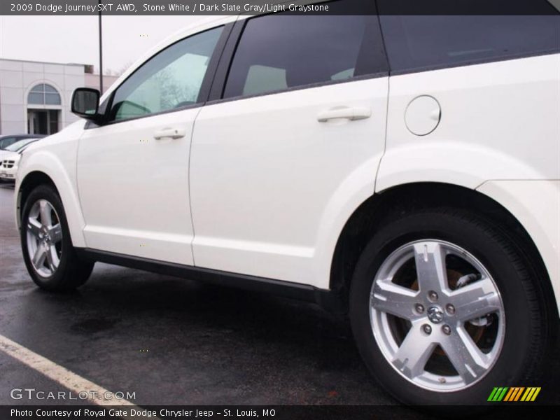 Stone White / Dark Slate Gray/Light Graystone 2009 Dodge Journey SXT AWD