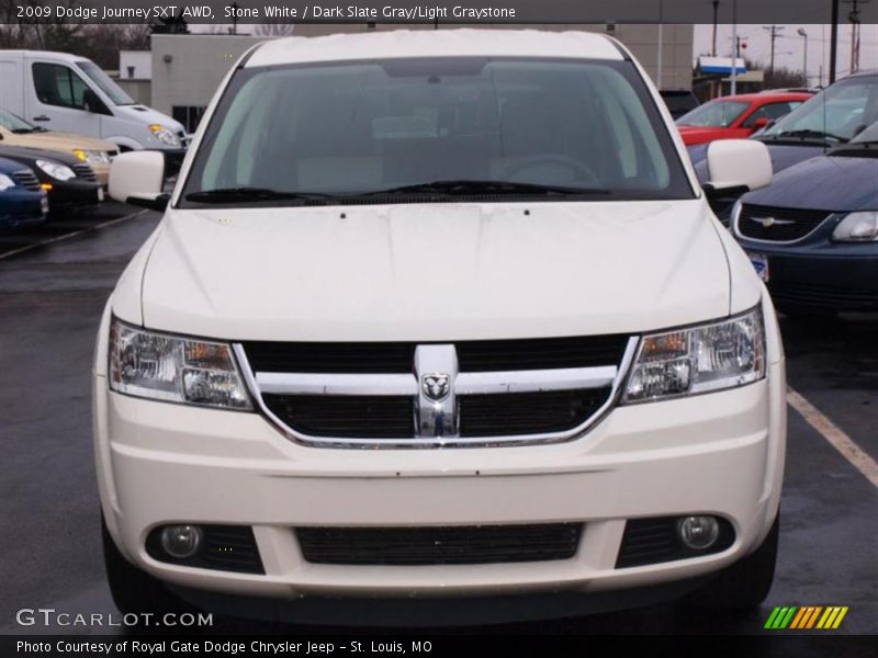 Stone White / Dark Slate Gray/Light Graystone 2009 Dodge Journey SXT AWD