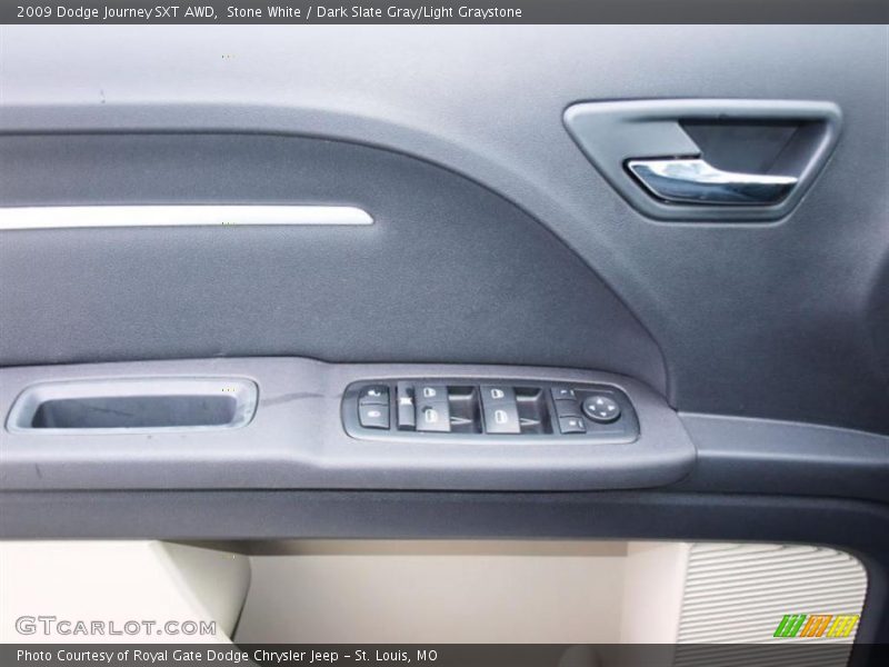 Stone White / Dark Slate Gray/Light Graystone 2009 Dodge Journey SXT AWD